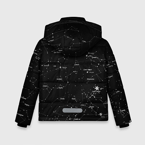 Зимняя куртка для мальчика NASA / 3D-Черный – фото 2