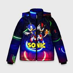 Куртка зимняя для мальчика SONIC, цвет: 3D-светло-серый