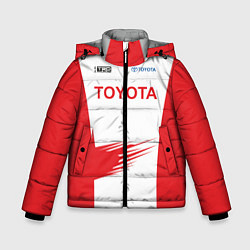 Куртка зимняя для мальчика Toyota Driver, цвет: 3D-светло-серый