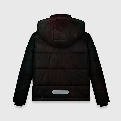Зимняя куртка для мальчика ЧЕРЕП / 3D-Черный – фото 2