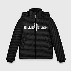 Куртка зимняя для мальчика BILLIE EILISH CARBON, цвет: 3D-светло-серый