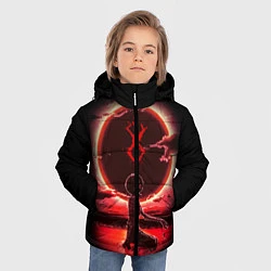 Куртка зимняя для мальчика BERSERK, цвет: 3D-светло-серый — фото 2