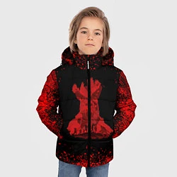 Куртка зимняя для мальчика UNCHARTED, цвет: 3D-черный — фото 2