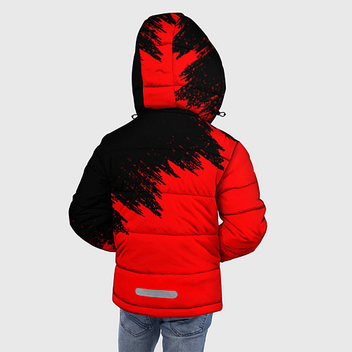 Зимняя куртка для мальчика RUST / 3D-Красный – фото 4