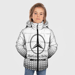 Куртка зимняя для мальчика Mercedes-Benz, цвет: 3D-красный — фото 2