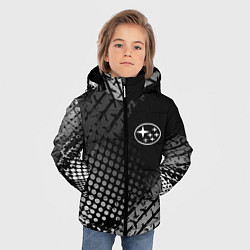 Куртка зимняя для мальчика Subaru, цвет: 3D-светло-серый — фото 2