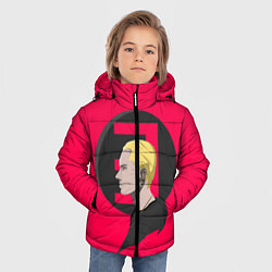 Куртка зимняя для мальчика Eminem, цвет: 3D-светло-серый — фото 2