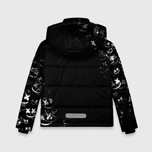 Зимняя куртка для мальчика Marshmello / 3D-Черный – фото 2