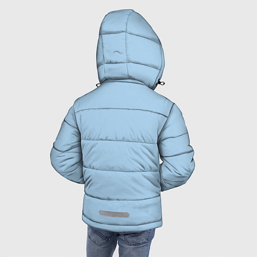 Зимняя куртка для мальчика Совы на ветке / 3D-Красный – фото 4