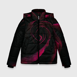 Куртка зимняя для мальчика Dark Rose, цвет: 3D-красный