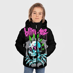 Куртка зимняя для мальчика Blink-182 8, цвет: 3D-черный — фото 2