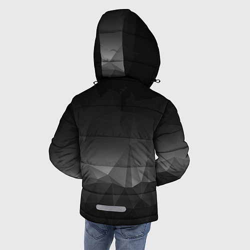 Зимняя куртка для мальчика AUDI / 3D-Светло-серый – фото 4