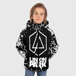 Куртка зимняя для мальчика LINKIN PARK 2, цвет: 3D-светло-серый — фото 2