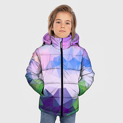 Куртка зимняя для мальчика ЦВЕТА, цвет: 3D-черный — фото 2