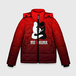 Куртка зимняя для мальчика Monokuma, цвет: 3D-красный