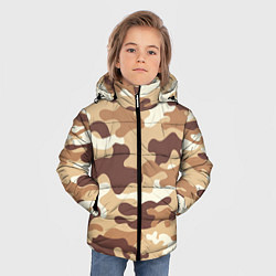 Куртка зимняя для мальчика МИЛИТАРИ, цвет: 3D-светло-серый — фото 2