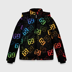Куртка зимняя для мальчика 6IX9INE, цвет: 3D-светло-серый