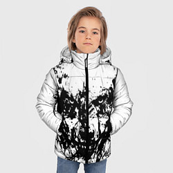 Куртка зимняя для мальчика Зверь, цвет: 3D-черный — фото 2