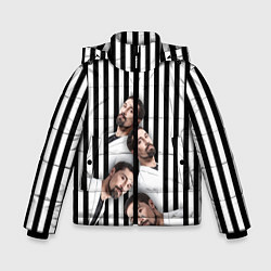 Куртка зимняя для мальчика Дима Билин, цвет: 3D-черный