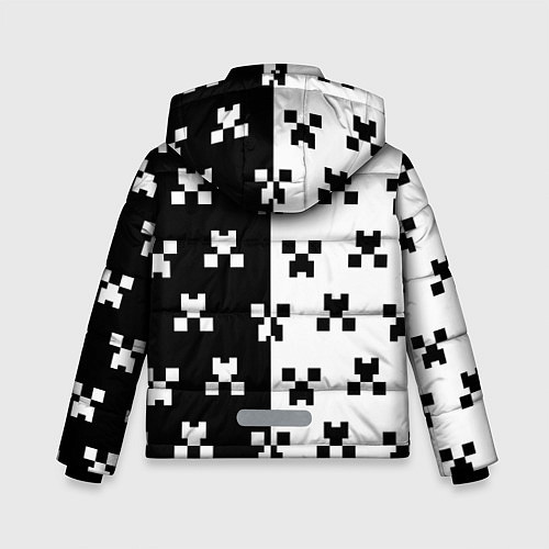 Зимняя куртка для мальчика MINECRAFT CREEPER / 3D-Черный – фото 2