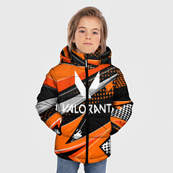 Куртка зимняя для мальчика Valorant, цвет: 3D-красный — фото 2