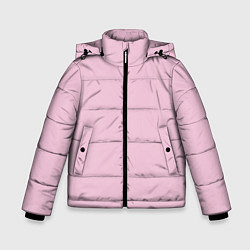 Куртка зимняя для мальчика Светло-розовый, цвет: 3D-черный