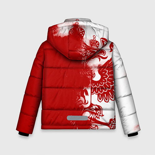 Зимняя куртка для мальчика Russia / 3D-Черный – фото 2
