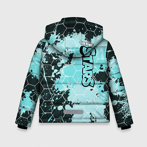 Зимняя куртка для мальчика Brawl Stars / 3D-Черный – фото 2