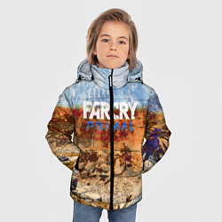 Куртка зимняя для мальчика FARCRY:PRIMAL, цвет: 3D-черный — фото 2