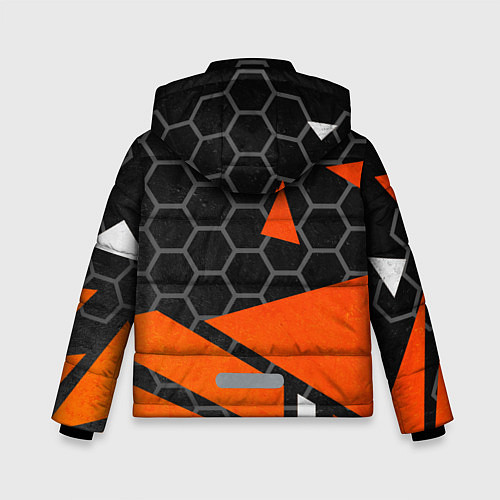 Зимняя куртка для мальчика Abstraction / 3D-Черный – фото 2