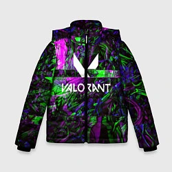 Куртка зимняя для мальчика VALORANT GAME, цвет: 3D-черный