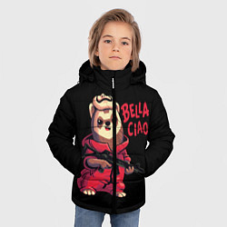 Куртка зимняя для мальчика Bella Ciao, цвет: 3D-красный — фото 2