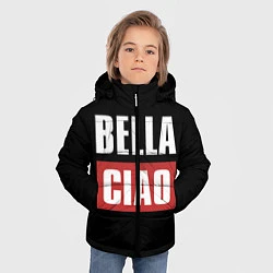 Куртка зимняя для мальчика Bella Ciao, цвет: 3D-светло-серый — фото 2