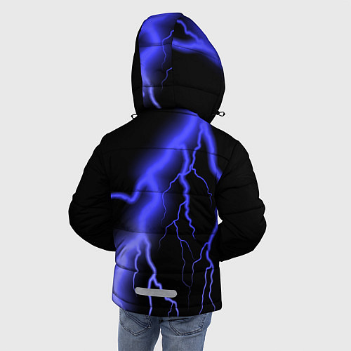 Зимняя куртка для мальчика BMW / 3D-Светло-серый – фото 4