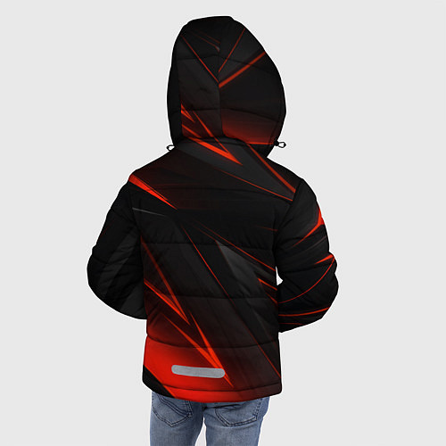 Зимняя куртка для мальчика DOOM ETERNAL / 3D-Красный – фото 4