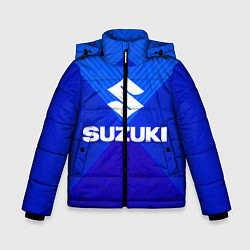 Куртка зимняя для мальчика SUZUKI, цвет: 3D-светло-серый