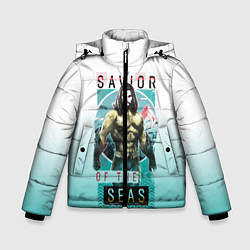 Куртка зимняя для мальчика SAVIOR OF THE SEAS, цвет: 3D-светло-серый