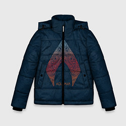 Куртка зимняя для мальчика AQUAMAN, цвет: 3D-светло-серый