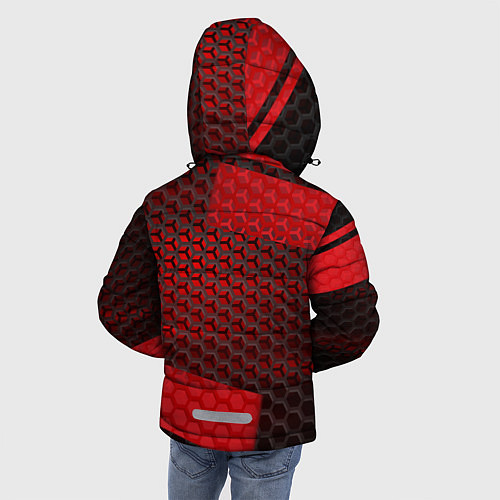 Зимняя куртка для мальчика NISSAN / 3D-Светло-серый – фото 4