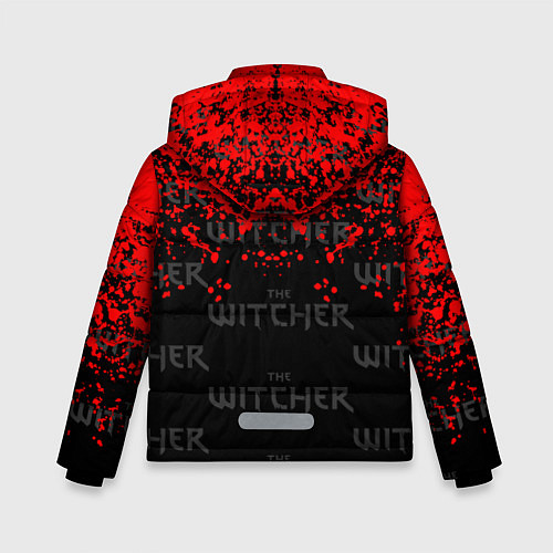 Зимняя куртка для мальчика The Witcher / 3D-Черный – фото 2
