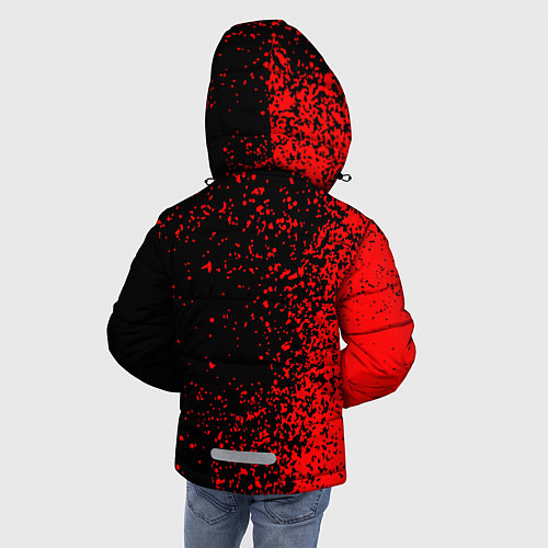Зимняя куртка для мальчика The Witcher / 3D-Красный – фото 4