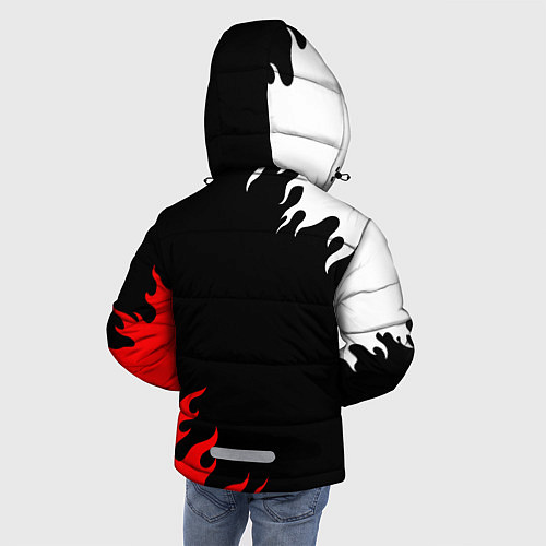 Зимняя куртка для мальчика TOYOTA / 3D-Красный – фото 4