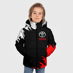 Куртка зимняя для мальчика TOYOTA, цвет: 3D-красный — фото 2