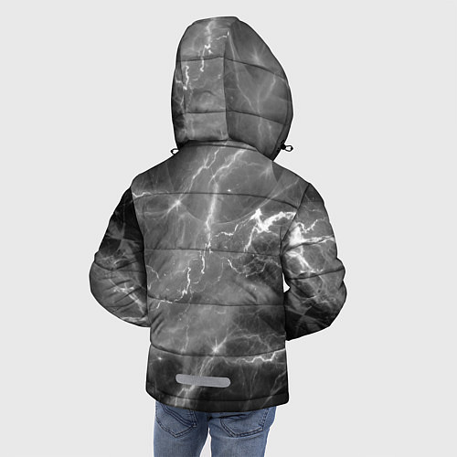 Зимняя куртка для мальчика MERCEDES / 3D-Красный – фото 4