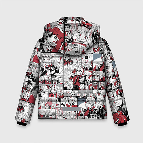 Зимняя куртка для мальчика HELLTAKER / 3D-Красный – фото 2