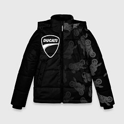 Куртка зимняя для мальчика DUCATI 1, цвет: 3D-черный