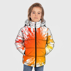 Куртка зимняя для мальчика Клякса, цвет: 3D-черный — фото 2