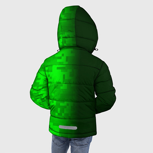 Зимняя куртка для мальчика MINECRAFT МАЙНКРАФТ / 3D-Красный – фото 4