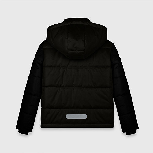 Зимняя куртка для мальчика БУМАЖНЫЙ ДОМ / 3D-Черный – фото 2