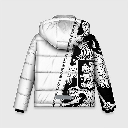 Зимняя куртка для мальчика Дмитрий / 3D-Черный – фото 2